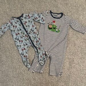 3-6 month and 9-12 month mudpie golf bundle